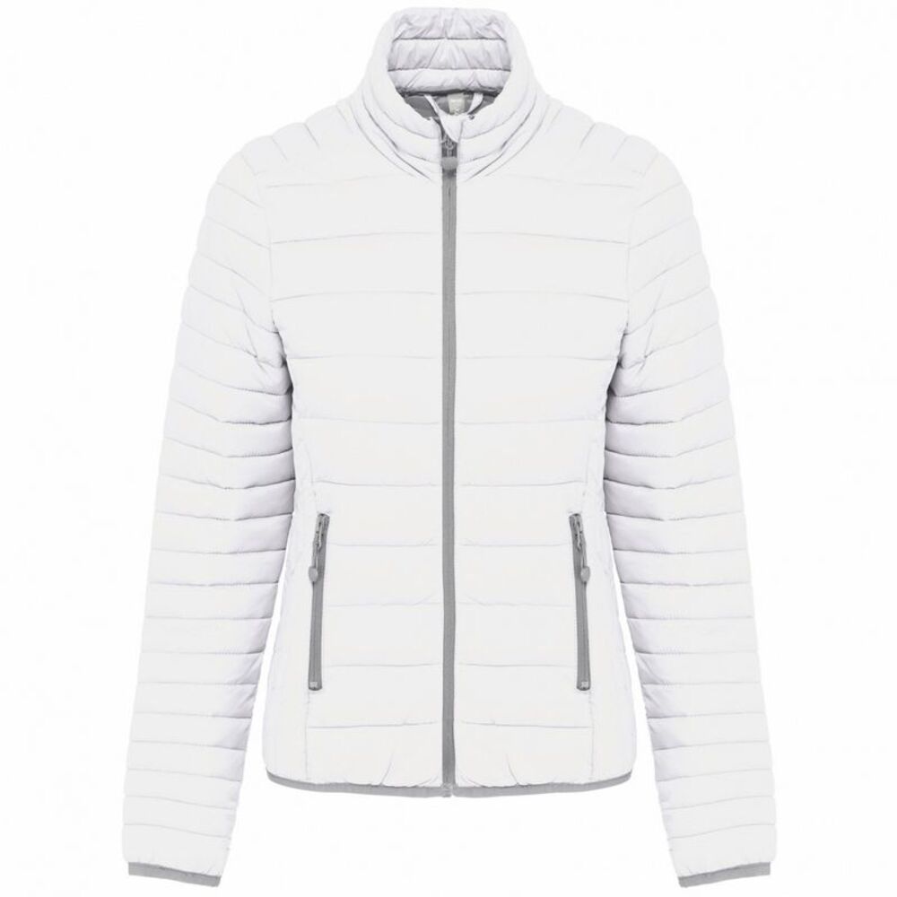 Kariban Womens/Ladies Lightweight Padded Jacket / White